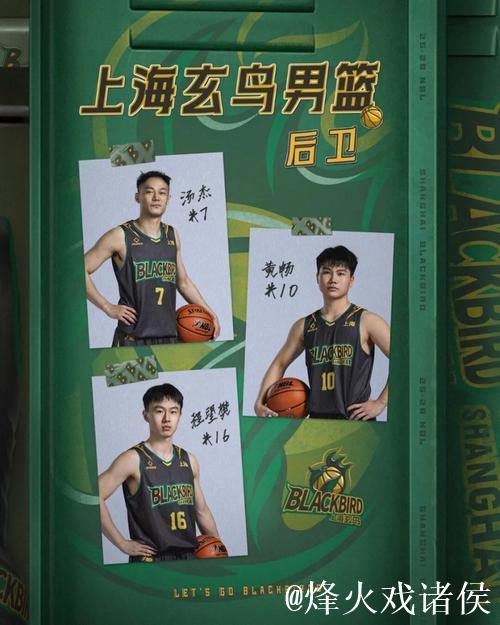 NBL发布上海玄鸟队球队巡礼:赖益烨、汤杰等球员在列 NBL发布上海玄鸟队球队巡礼:赖益烨、汤杰等球员在列