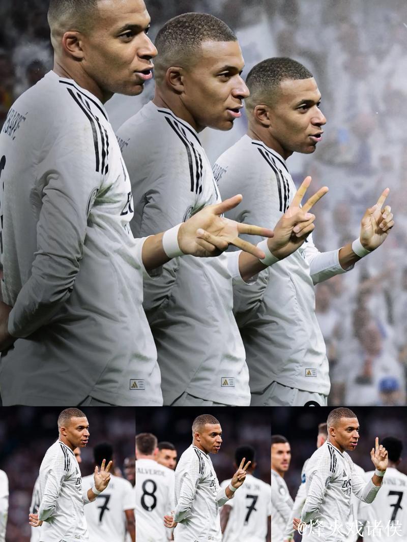 7分钟戴帽，姆巴佩紧追C罗梅西欧冠纪录！皇马18